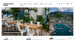 Desktop Screenshot of masalaeatsmiami.com